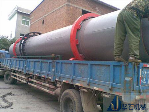砂石烘干機發往貴州黔南客戶現場